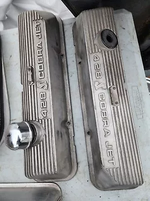 Ford 428 Cobra Jet Valve Covers - C9ZE6583B • $700