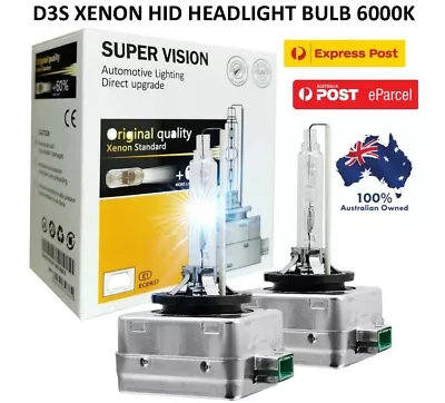 2x D3s 6000k Oem 35w Hid Xenon Headlight Bulbs For Toyota Honda Mazda Jeep  • $48.96