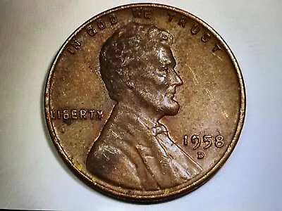 1958 D Wheat Penny BN 3.04 Grams. Take A Look. • $10