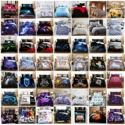 $56.67 • Buy New Ultra Soft Quilt Doona Duvet Cover Set Single Double Queen Super King Bed AU