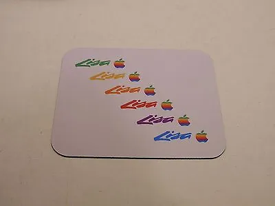 £18 • Buy Apple Computer Logo  6 Lisas  Apple Rainbow Logo Mouse Pad