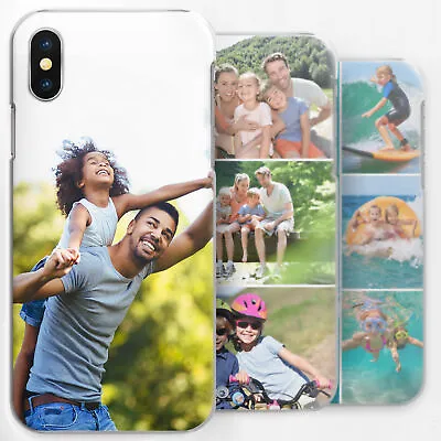 Personalised Phone Case Custom Photo Hard Cover For Apple Samsung Sony Huawei • £6.49