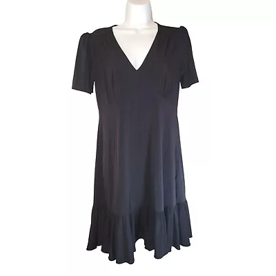 Michael Kors Little Black Dress Size Medium M Trendy Slinky • $19.99