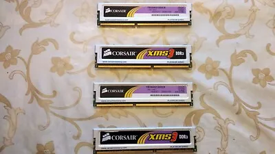 4X CORSAIR XMS3 TR3X6G1333C9 DDR3 (8GB 1333MHz) Platinum Series. • £22