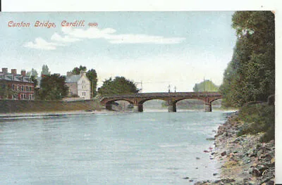 Wales Postcard - Canton Bridge - Cardiff - Glamorgan - Ref 16176A • £2.50