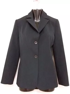 Size 8 Women's Charcoal Grey Long Sleeve Jacquie-e Jacket  Blazer Australia Made • $40