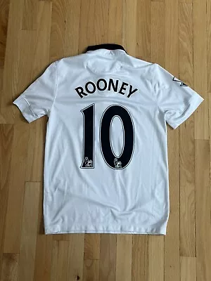 Rooney #10 Manchester United Nike Dri-Fit Shirt  Authentic Jersey Youth Size S • $50