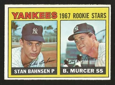 1967 Topps BASEBALL #93 BOBBY MURCER ROOKIE STARS NRMINT NEW YORK YANKEES (002) • $9.99