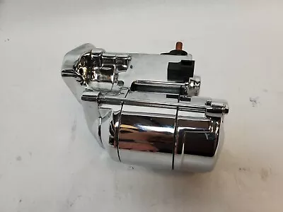 Harley Davidson Chrome High Performance Starter 1.4kw High Torque Used • $144.99