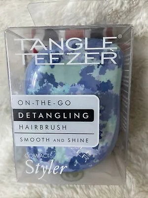 Tangle Teezer Blue Chamelon Compact Styler Detangling Hairbrush • £14.50