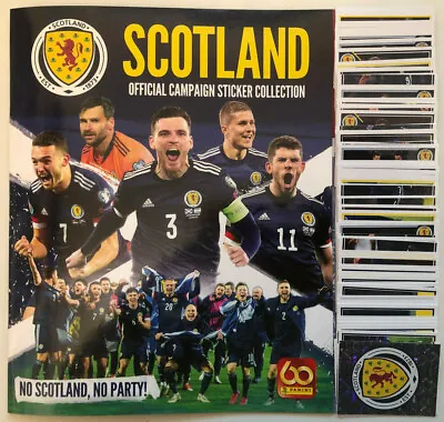 Panini Scotland 2021 Campaign Euro Sticker Collection - #1 - #200 • $2.18