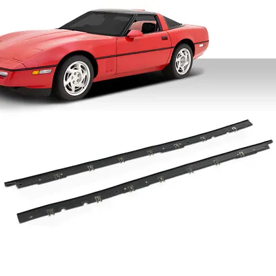 Window Sweep Weatherstrip Outer Seal Kit Fit For 1984-1996 Chevy Corvette C4 • $34.63