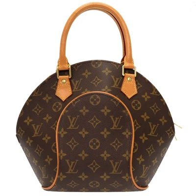 £770.63 • Buy AUTHENTIC LOUIS VUITTON M51127 Monogram Ellipse PM Hand Bag Brown  0110