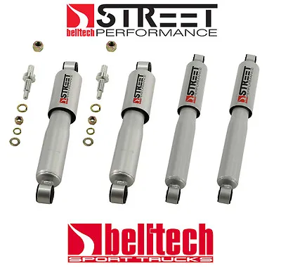 Belltech 63-72 Chevy/GMC C10 Street Performance Front/Rear Shocks For 4/5 Drop • $278