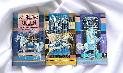 Set 3 Complete Mercedes Lackey Books The Heralds Of Valdemar Trilogy Arrows • $12.99