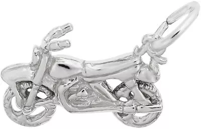 Sterling Silver Dirt Bike Charm By Rembrandt • $35