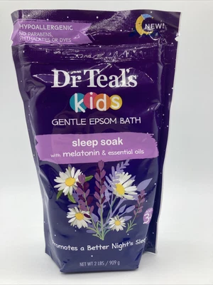 £13.07 • Buy Dr Teal's Kids Sleep Soak Gentle Epsom Bath, 2 Lbs Brand New!!