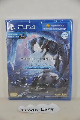 $82.49 • Buy NEW PS4 Monster Hunter World: Iceborne MHW Master Edition (HK, Chinese 中文)