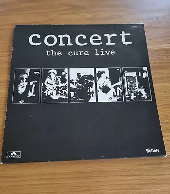 The Cure Concert Live LP Album France 1984 Vinyl Record  • $110