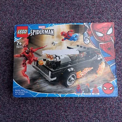 Lego Marvel Super Heroes Spider-Man And Ghost Rider Vs Carnage 76173 Retired NEW • £23.99