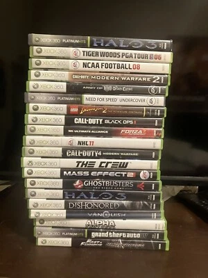 $69.99 • Buy Xbox 360 Game Lot Bundle