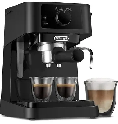 De'Longhi Stilosa EC230.BK Expresso Coffee Maker Pump 15 BAR Pressure 1100 W 1L • $219
