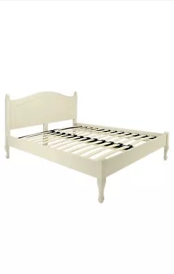 Laura Ashley Rosalind Double Bed RRP£695 French/Shabby Chic + Mattress RRP £2275 • £400