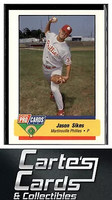 Jason Sikes 1994 Fleer ProCards #3293 Martinsville Phillies • $1.95