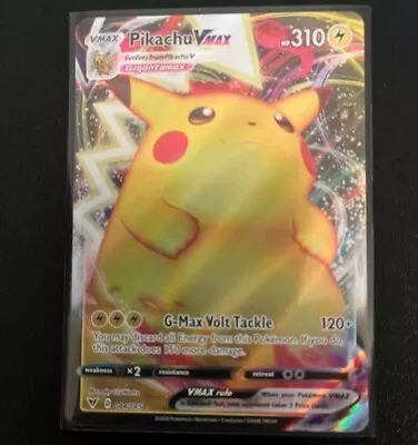 $9.99 • Buy Pikachu Vmax 044/185 Vivid Voltage NM Full Art Ultra Rare Pokemon Card