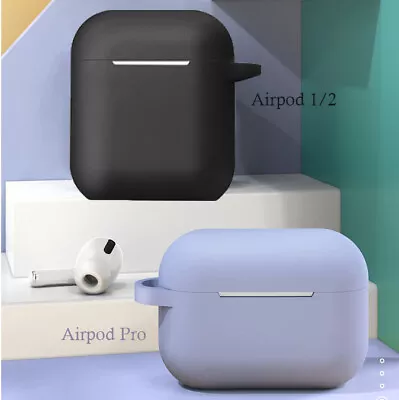 $5.65 • Buy Shockproof Headphone Case Silicone Cover Gel Skin For AirPods 1 2 3 Airpods Pro