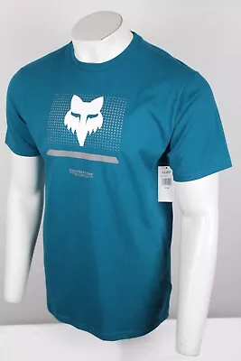 Fox Racing Men's T Shirt Optical Premium Tee Medium Blue 317143 1551 • $23.39
