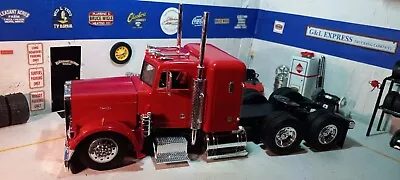 Custom Built 359 Peterbilt Semi Truck Model Kit/ Big Rig 1/25/ Tractor   • $20.50