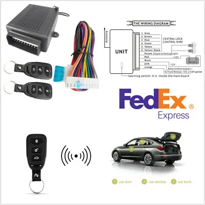 $17.90 • Buy Car Truck Remote Control Central Kit Door Locking Keyless Entry Universal System