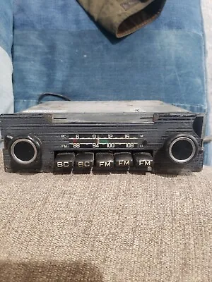 Vintage Becker Europa Stereo MU RadioMercedes Porsche Ferrari Not Untested • $500