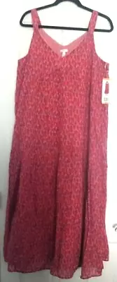 JOIE Maxi Dress Size M Sleeveless Tiered Summer Dress Tea Rose Lined NWT $248 • $14.99