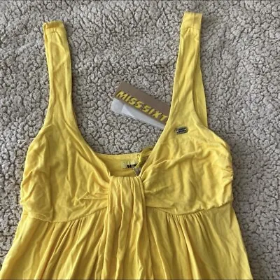 Vintage Miss Sixty Yellow Dress • $60