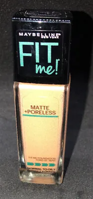 Maybelline Fit Me Matte + Poreless Liquid Foundation Makeup Classic Beige #245 • $6.58