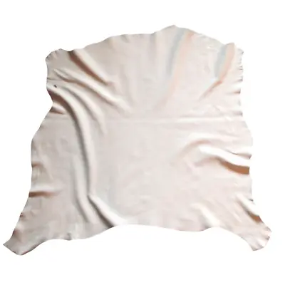 $23.99 • Buy Very Thin 1.5 Oz Sheepskin Grain Leather Hide Dollmaking Linings Undyed White