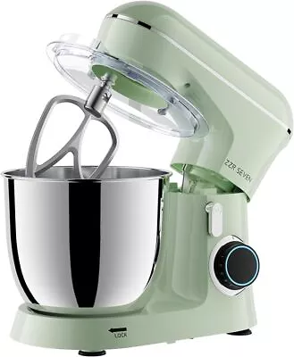 Stand Mixer Dough Mixer Bread Mixer Cake Mixer With Bowl 5.5 QT Green • $73.41