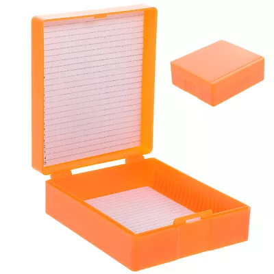 Microscope Slide Holder Laboratory Supply Slide Box Glass Slide Storage Box • $7.31