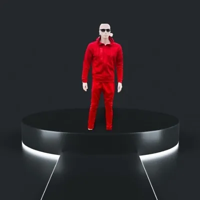 Men's Red Tracksuit Hoody Set UK Medium Brand New TAPAUT Smart Designer Wear • $63.78