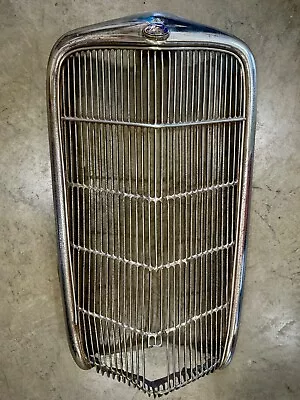 1935 Ford Grille Shell Original V8 Flathead Radiator Shroud HOT RAT ROD W/Emblem • $849.95