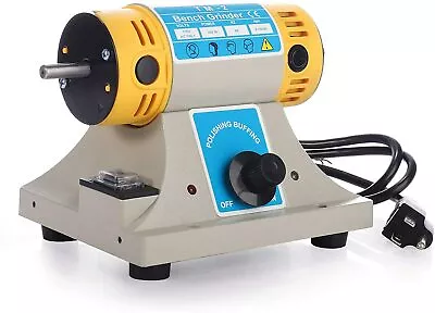 Multifunction Jewelry Rock Polishing Buffer Bench Lathe Polisher Machine 350W • $113.99