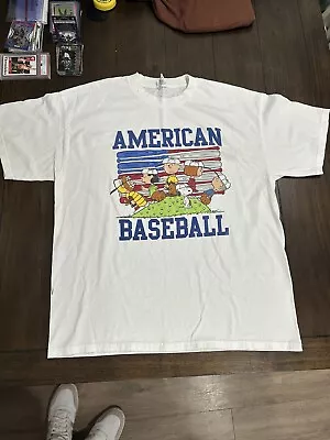 Vintage Charlie Brown Baseball T-shirt Size XL • $19.50