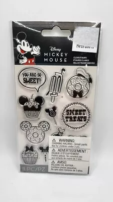 Disney Clear Rubber Stamps  Sweet Treats  11 Count Mickey & Minnie Mouse • $9.99