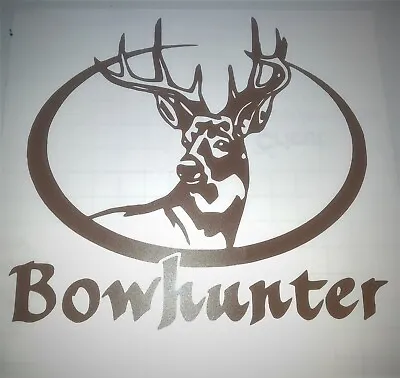 $6.95 • Buy Bowhunter Buck Sticker Decal Archery Big Game For Hoyt Mathews PSE Bear Bowtech