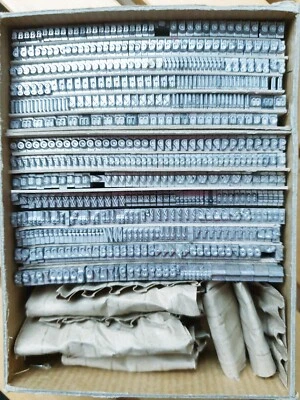 £15 • Buy 12 Pt Gill Sans Lower Case Metal Letterpress Type