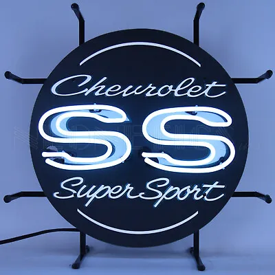 Chevy SS Super Sport Neon Sign Chevrolet Lamp Nova Impala Camaro Monte Carlo • $179.99