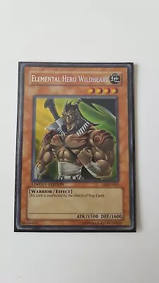 £10 • Buy Yugioh Elemental HERO Wildheart GSE-EN001 Ultra Rare Holo Limited Edition