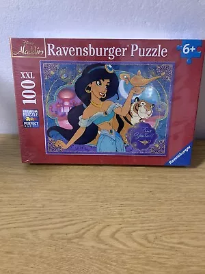 Disney Aladdin Ravensburger Puzzle XXL 100 Piece Ages 6 Plus New Sealed Puzzle • $14.99